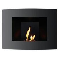 TENDERFLAME WALL BLACK biožidinys pakabinamas