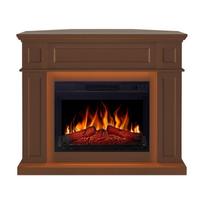 ARFLAME LINZ AFS23S BROWN pastatomas elektrinis židinys su apdaila