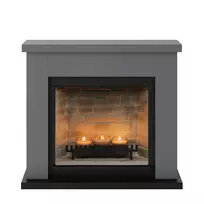 TAGU FRODE ZenFlame SOLID GREY pastatomas židinys su apdaila
