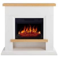 ARFLAME SHELFORD AFS23S WHITE pastatomas elektrinis židinys su apdaila