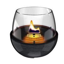 TENDERFLAME TULIP 18 REACTIVE GLAZE BLACK pastatomas biožidinys