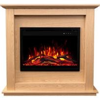 AFLAMO SUND 45 OAK pastatomas elektrinis židinys su apdaila