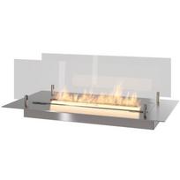 SIMPLEFIRE INSERT SIMPLE 600 INOX biožidinio degiklis įmontuojamas su stiklais