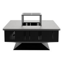 KRATKI QUADRUM GRILL metalinė laužavietė su griliumi