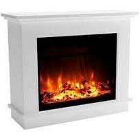 GLOW FIRE ATLAS WHITE pastatomas elektrinis židinys su apdaila