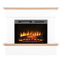 DIMPLEX TORMES WHITE-LIGHT OAK 26 XHD pastatomas elektrinis židinys su apdaila