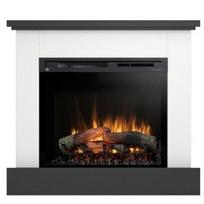 DIMPLEX JUKON WHITE-BLACK 28 XHD pastatomas elektrinis židinys su apdaila