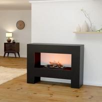 GLOW FIRE FALLADA Cassette 600 BLACK pastatomas vandens garų židinys