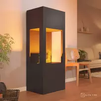 GLOW FIRE BOLL Cassette 400 BLACK pastatomas vandens garų židinys