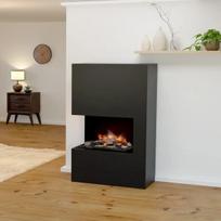 GLOW FIRE TUCHOLSKY L Cassette 600 BLACK pastatomas vandens garų židinys