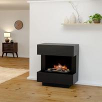 GLOW FIRE KLEIST Cassette 600 BLACK pastatomas vandens garų židinys