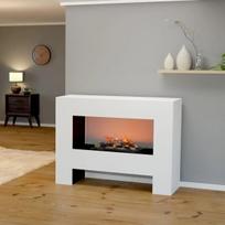 GLOW FIRE FALLADA Cassette 600 WHITE pastatomas vandens garų židinys