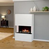 GLOW FIRE TUCHOLSKY Cassette 600 WHITE pastatomas vandens garų židinys