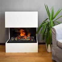 GLOW FIRE KASTNER Cassette 600 WHITE pastatomas vandens garų židinys