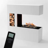 GLOW FIRE SCHILLER POCKET Cassette 600 WHITE pastatomas vandens garų židinys