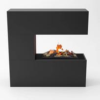 GLOW FIRE SCHILLER Cassette 600 BLACK pastatomas vandens garų židinys
