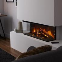 BRITISH FIRES NEW FOREST 870 3 SIDED įmontuojamas elektrinis židinys