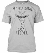 Goat Professional Goat Feeder Unisex T-Shirt S