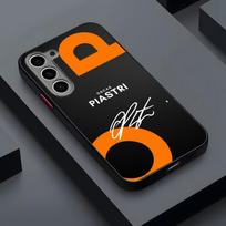 Oscar Piastri 81 Telefono dėklas Matinis Skaidrus Samsung S25Plus S21fe S22 FE S23 Ultra S24 Plus S25 Prabangus Galinis Dangtelis Samsung S25
