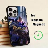 40K Space Marine 2  Phone Case For iPhone17,16,15,14,13,12,11 Plus,Pro Magnetic with Magsafe Wireless Charging iPhone14