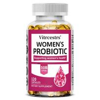 Probiotic Women'S Blend Dietary Supplement, With D-Mannose Cranberry Fruit 120 Capsules