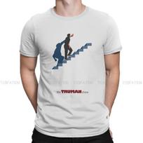 The Truman Show Graphic TShirt Jim Carrey Printing Tops Leisure T Shirt Men Short Sleeve Special Gift Idea 5XL įvairiaspalvis