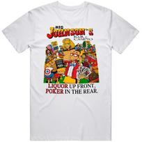 Big Johnson Liquor And Poker Funny Trending Casino T Shirt S
