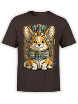 Pharaoh Pup Corgi Tshirt Unisex S