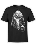 Barfly Poodle Tshirt Unisex S