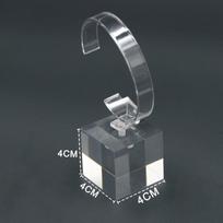 4/6/8cm New Acrylic Watch Display Holder Lightweight C-Shaped Watch Stand Upscale Watch Organizer