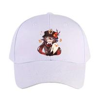 Hu Tao Genshin Impact woman man Adult Casual Fashion Baseball cap summer adjustable with Curved Brim sun protection sun hat Adjustable