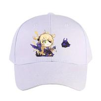 Chibi Fischl Genshin Impact Cap Summer Woman Man Adult Casual Fashion Casual Adjustable Fishing Hat Sun Hat Baseball cap Adjustable