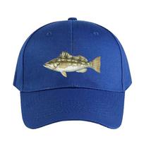 Seabass Shaped Caps Summer Adult Baseball Cap Adjustable with Curved Brim Duckbill Hat Protection Sun Hats Casual Adjustable