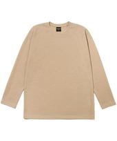 Ten Blade Quiet Standard Long Sleeve T-Shirt - Beige Beige/Xl