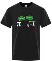 Unisexs TShirt High Quality Cotton Funny Math Design Printed Loose In Summer Casual ONeck TShirt For Unisex Tees Male Tops S