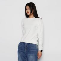 Studio 235 Spandex Cotton Basic Long Sleeve Inner Off-White Free