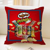 Fashion P-Pringles L-LLC Cushion Cover Car Throw Pillow Case For Sofa Car Christmas Gift 40x40cm 45x45cm 30x30cm
