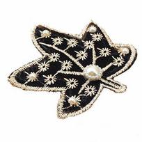 Leaves Pearl Bow Lace Magic Paste Bangs Paste Hair Accessories Bangs Hair Clips Headwear 01