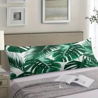 1pc Tropical Leaf Body Pillow Cover Green Palm Leavese Pillowcase Body Pillow Cover For Adult Bedding Pillowcases Not Fade 35x45cm