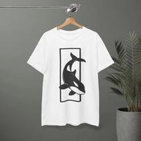 Best Selling Fashion Orca Killer Whale Tshirt Ocean Animal Shirt Sea Life Top Unisex Heavy Cotton Tee Wildlife Graphic Tee S