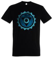 Chakra Vishuddha Herren T-Shirt Hals Kehle Throat Halschakra Kehlenchakra XS