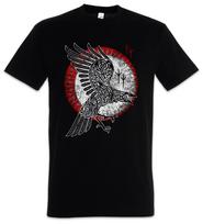 NORSE RAVEN T-SHIRT Hugin and Munin Valhalla Norse Vikings Odhin Odin Thor XXXL