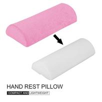 Memory Foam Nail Art Hand Pillow Soft Sponge Memory Foam Bolster Pillow  For School rožinė
