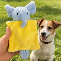 Plush Material Bag Charm Plush Toy Soft Fabric Keychain Plush Toy Cute Dog Chew Toy  For Girls Elephant