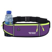 Lightweight Running Waist Bag Invisible Sports Fanny Pack Running Belt Pouch  Outdoor Sports violetinė