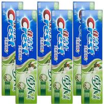 Crest Herbal Crystal Toothpaste, Honeysuckle Mint 6-Pack