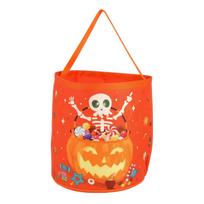 Pumpkin Party with Flashing LED Lights - Pumpkin Handbag for Halloween Decorations Bags One Size