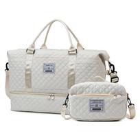 2pcs Set Luggage Storage Bags, Lightweight and Foldable, Expandable,  Separate Shoe Compartment for Sports, Hiking, Business Trips balta