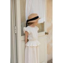 PERROBEBE Mila Lace Blouse Setup S kreminė
