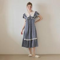 Lunaluz Women S Botani Modal Cotton V Neck Short SleeVe dreSS pajamaS navy/free